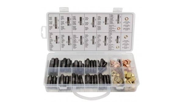 Kit Porcas e Pinos Roscados M8 / M10 Kroftools 4403