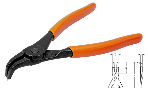 Alicate para Freios Interiores 127 mm Bahco 2990-125