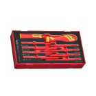 Conjunto de lâminas intercambiáveis isoladas Teng Tools Teamdv10