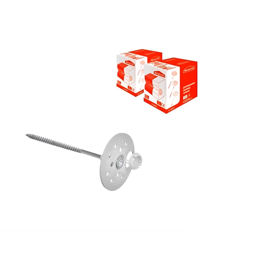 Kit 500 Parafusos Madeira + 500 Discos TDP060 2RF 100