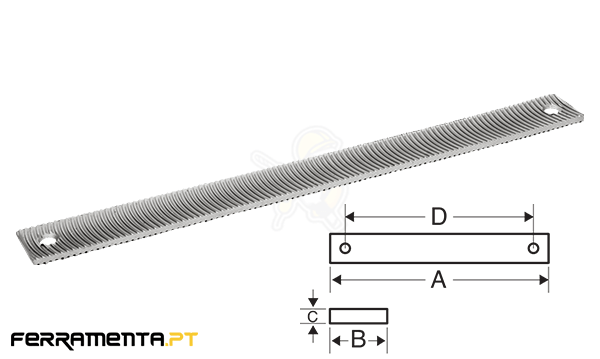 Lima chata 300 mm Bahco  3-330-12-2-0