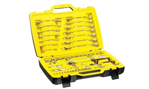 Jogo de Chaves de Caixa 1/2" + 1/4" 49 Pcs Stanley FMMT82827-1