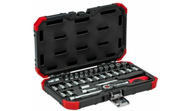 Jogo de Chave de Caixa 1/4" 33 Pcs Carolous by Gedore 3018776