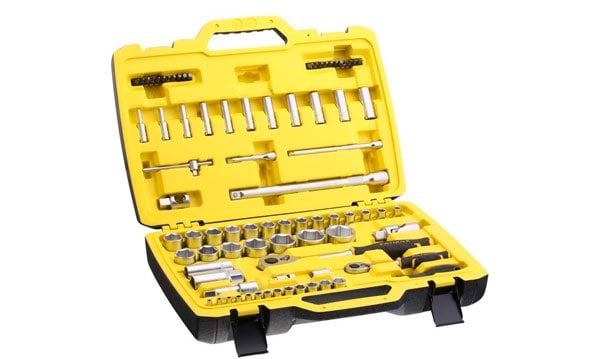 Jogo de Chaves de Caixa 1/2" + 1/4" 81Pcs Stanley FMMT82826-1