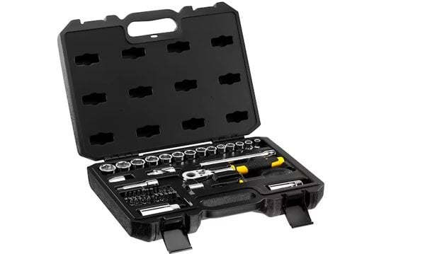 Jogo de Chaves de Caixa 3/8" - 45 Peças Stanley STMT82829-1