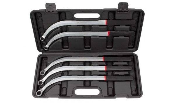 Jogo de Chaves Luneta Curva 5 Pcs Kroftools 6111