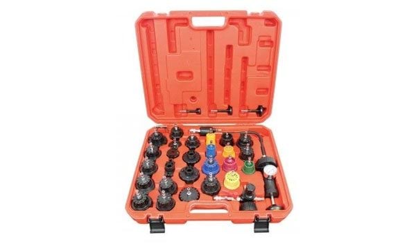 Kit Teste de Sistemas de Refrigeração 33 Pcs Kroftools 2516
