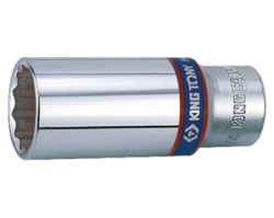 Chave de Caixa 3/8" Longa 10 mm 12 Faces King Tony 323010M