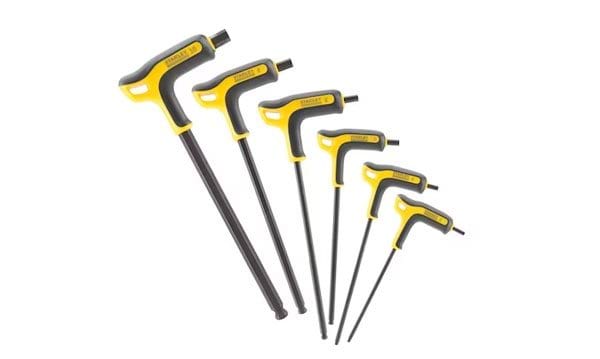 Jogo Chaves Tipo T Hexagonais - 6Pcs Stanley FMHT0-69049