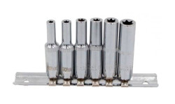 Kit chaves longas 1/4'' torx interior E4-E10 6 peças Kroftools 6104