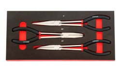 Módulo 3 alicates extra longos 385x170mm Kroftools 8593
