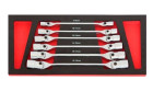 Módulo 6 chaves articuladas estriadas 8-19mm Kroftools 8606