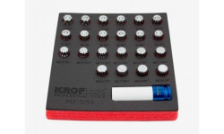 Jogo 23 peças bits xzn e ribe furados grupo VAG Kroftools 3059