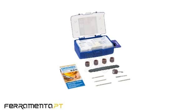 Conjunto para Trabalhos em Madeira Dremel 2615C681JA