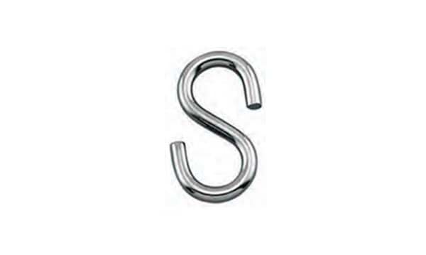 Gancho "S" AISI316 MS0610  8mm MacFer 035.0376