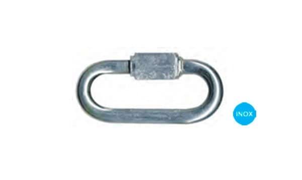 Elo p/ Corrente c/ Parafuso AISI316 QLSS-SCW  6mm MacFer 035.0053