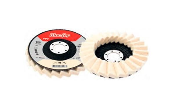 Disco Lamelado Feltro p/ Polir FPF 125x22,2mm MacFer 166.0051