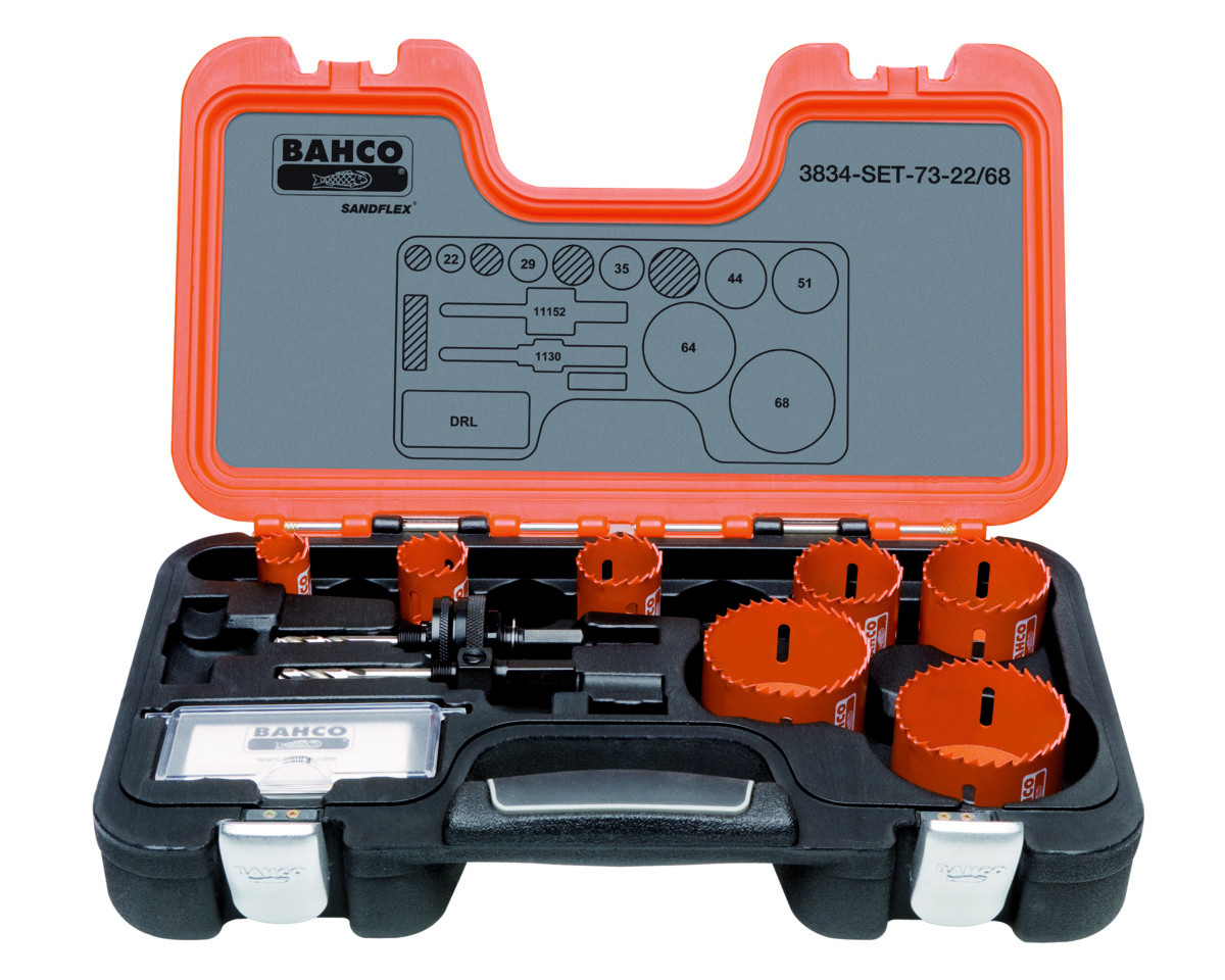 Conjunto de serras craneanas Bahco 3834-SET-73