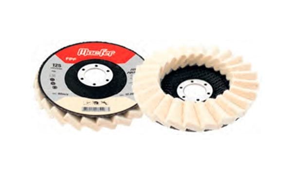 Disco Lamelado Feltro p/ Polir FPF 115x22,2mm MacFer 166.0050