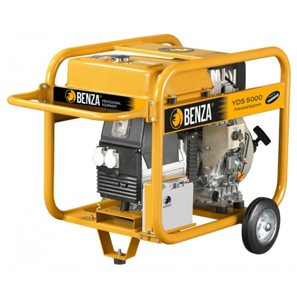 Gerador Arranque Elétrico 10 HP 5 KVA Benza YDS5000