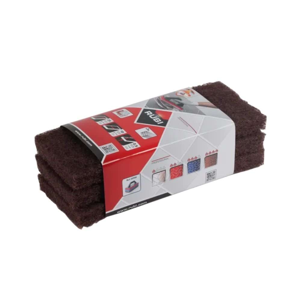 3 Esfregões Duros de Substituição p/ Talocha Rubi 20974