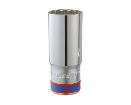 Chaves de caixa 1/2"  8mm longa 12 faces King Tony 423008M