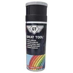Spray de Tinta Acrílica Ral 9006 Alumínio 400ml Great Tool GTQUPI09006