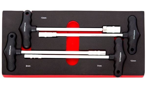 Módulo 4 chaves de caixa com punho Kroftools 8588
