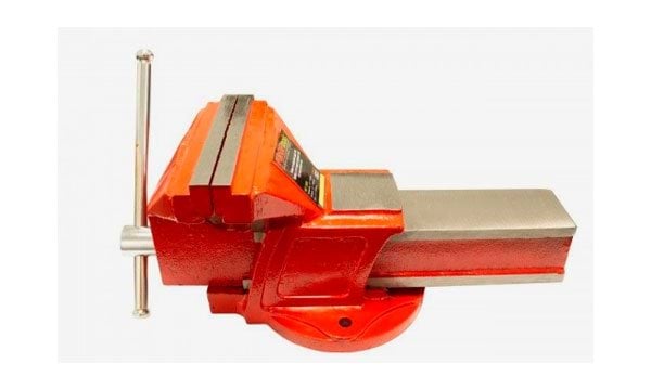 Torno de bancada base fixa 150mm Kroftools 8006