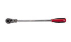 Roquete reversível 1/4" articulado longo 304mm Kroftools 12018