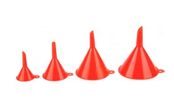 Jogo Funis Plástico GJ004 4pçs MacFer 042.0096