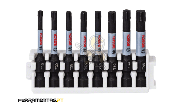 Jogo de 8 Bit Torx 50 mm Bosch 2608522329