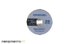 Ez SpeedClick: Discos de Corte Finos Dremel 2615S409JB