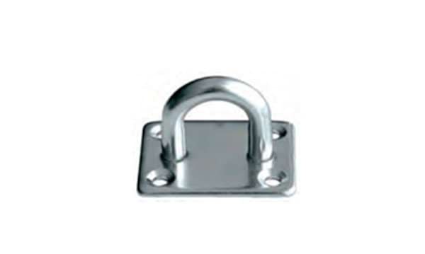 Macfer Alça "U" com Base AISI316 OM12 6mm (40x35mm) 035.0195