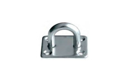 Alça "U" c/ Base AISI316 OM12 6mm (40x35mm) MacFer 035.0195