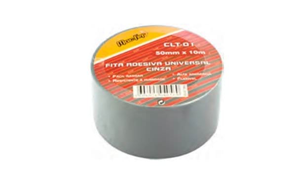 Fita Universal CLT-01 50mm 10m cinza MacFer 040.0056