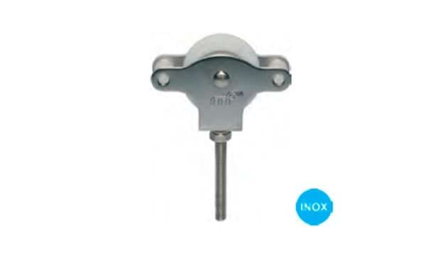 Corretã Inox c/ Roda Nylon c/ Guias CR01 MacFer 175.0021