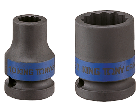 Chave de caixa de Impacto 1/2'' 32 mm 12 faces  King Tony 453032M