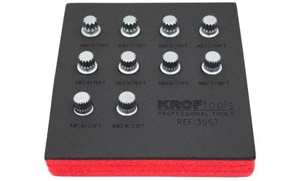 Jogo de 10 bits xzn grupo VAG Kroftools 3057