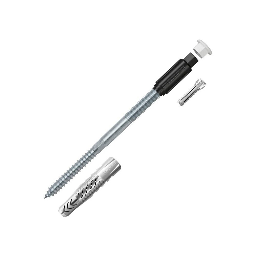 Kit de Parafusos e Bucha 8/120 M6 20un. Fischer 45688