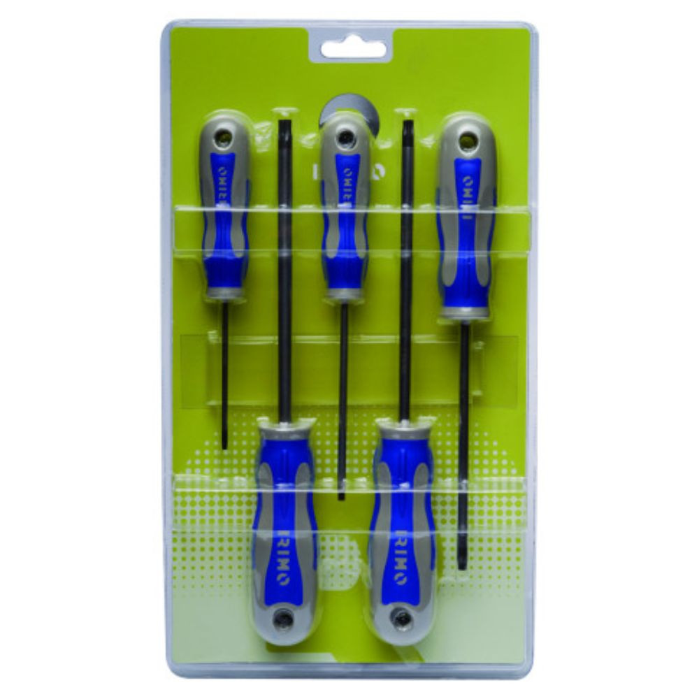 Conjunto de chaves de parafusos 5 Pcs, T10-T20-T25-T30-T40 Irimo 459-5A-B