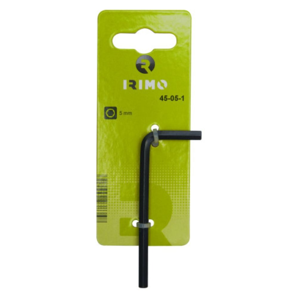 Chave sextavada curta com acabamento preto 2 mm clip de suspensão Irimo 45-01-1