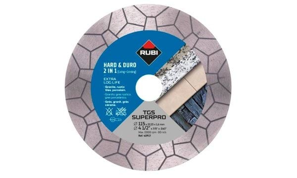 Disco Diamante TURBO VIPER-TGS 115mm Rubi 40917