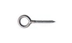 Argola Soldada c/ Rosca Madeira AISI316 MS0506 6x 60mm MacFer 035.0343