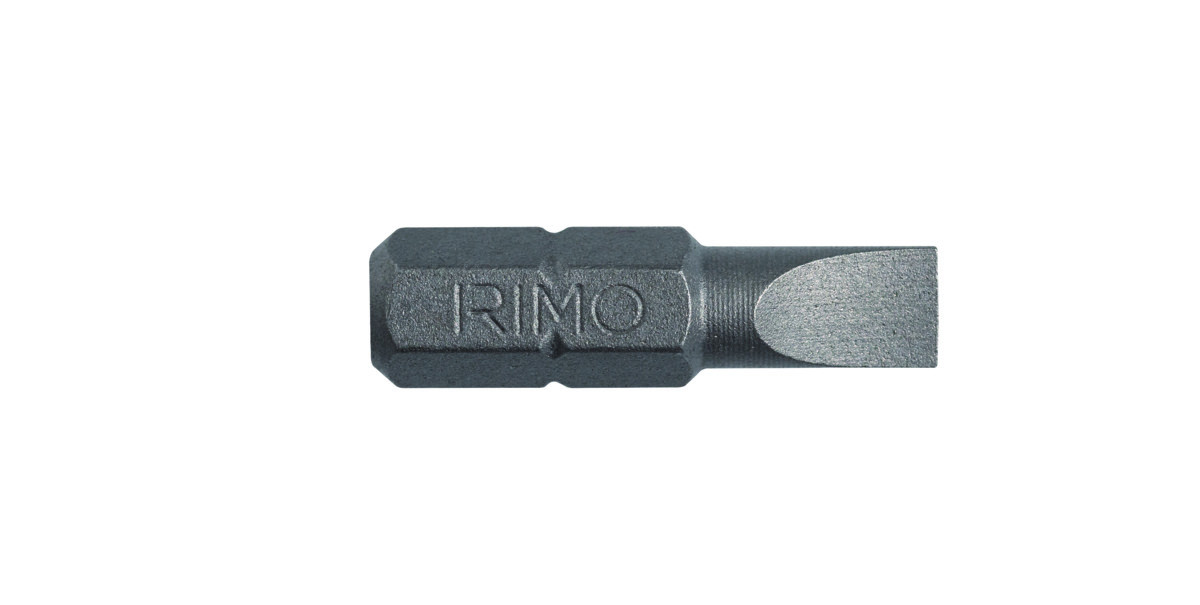 Pontas de fendas 1/4", 4.0, 25 mm, caixa de 10 pcs Irimo 475-4-1