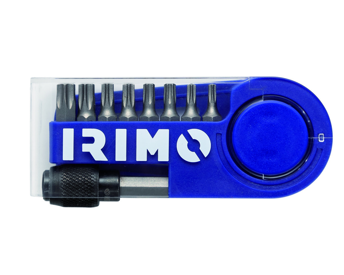 Conjunto de pontas de 1/4", 9 peças T10-T40 Irimo 475-9-1