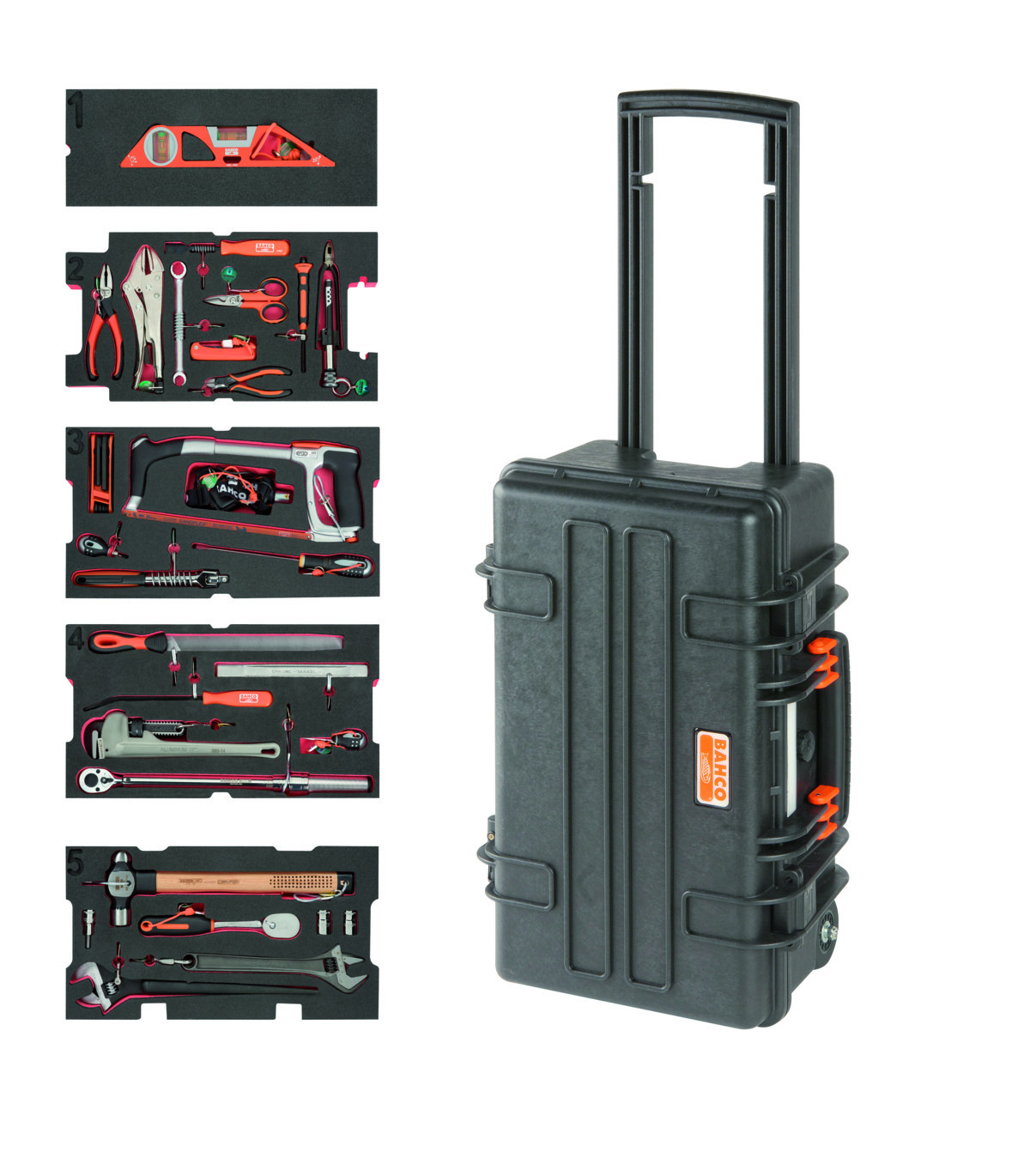 Kit de aplicação para formação em petróleo e gás offshore Bahco 4750RCHDW01FF9