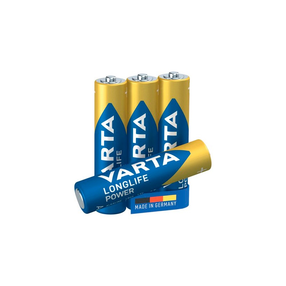 Pilhas Alcalina AAA 1.5V 4Un Varta 4903121414 
