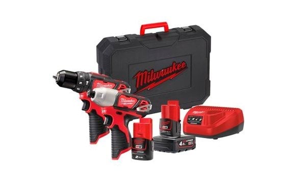 Kit Combo Máquinas 12V M12 BPP2B-421C Milwaukee 4933443497