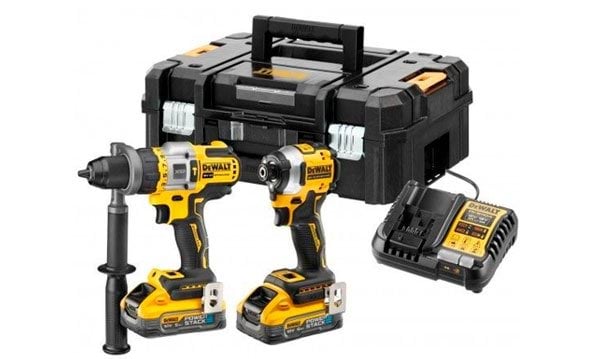 KIT Berbequim Percutor XR + Chave de Impacto XR Dewalt DCK2052H2T-QW